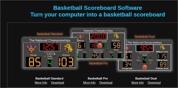 free basketball scoreboard download for mac